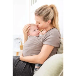 Écharpe De Portage Tricot-Slen Organic Extensible Bio Black 540 Cm De Babylonia -Bébés Fournitures Boutique 01067842 4