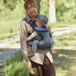 Porte-bébé One Bleu Denim / Nuit Cotton Mix De BabyBjörn 15 Porte-bébé One Bleu Denim / Nuit Cotton Mix De BabyBjörn -Bébés Fournitures Boutique 01098333 4