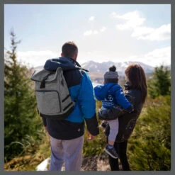 Sac à Dos à Langer Le Sancy Smokey De Babymoov -Bébés Fournitures Boutique 01109376 7