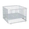 Parc Belami 97x97 Gris Pois Gris De Geuther -Bébés Fournitures Boutique 01118487 1