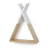 Petite étagère Tipi Naturel Blanc De Childhome -Bébés Fournitures Boutique 01119980 1