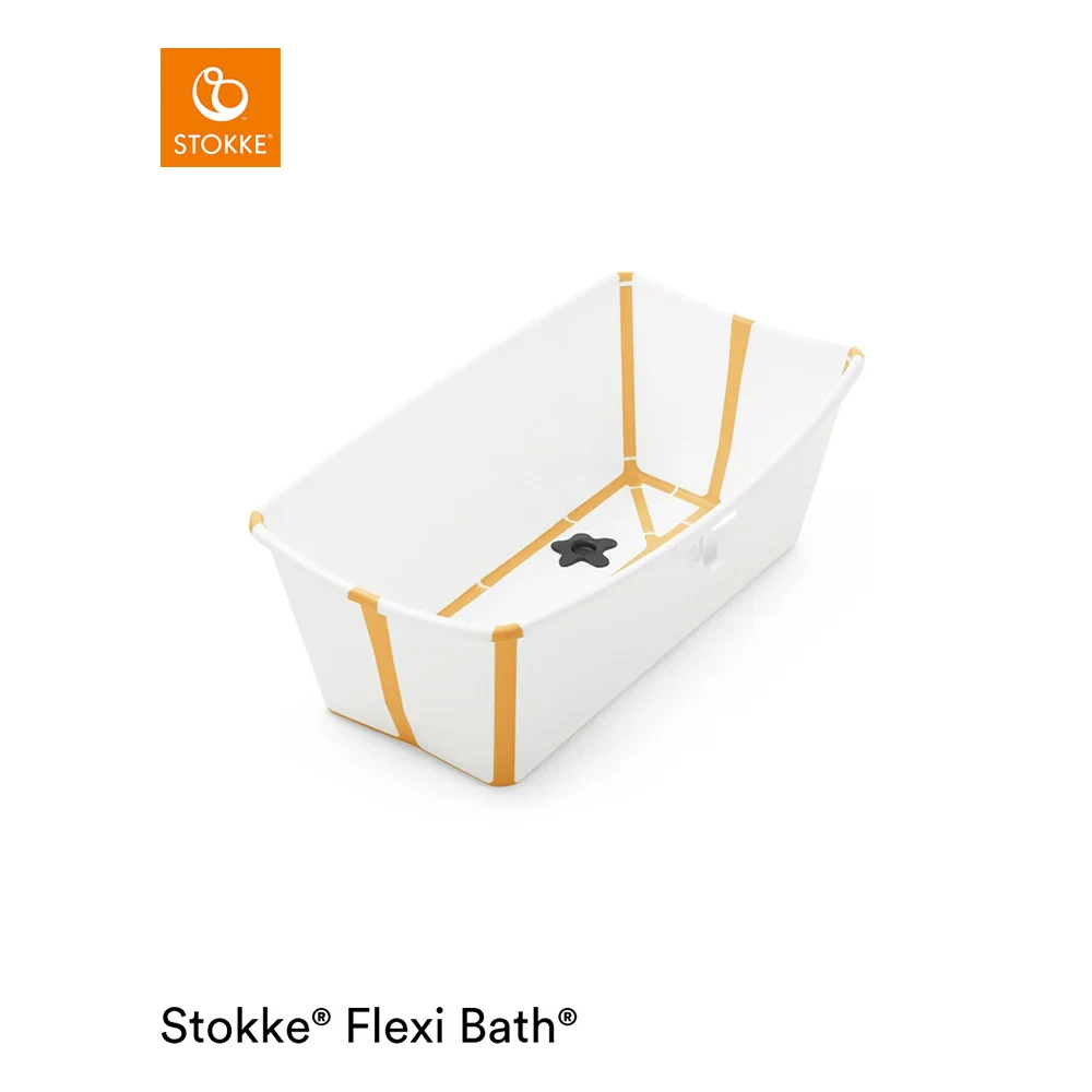 Baignoire Flexi Bath™ Blanc / Jaune De Stokke® 3 Baignoire Flexi Bath™ Blanc / Jaune De Stokke®