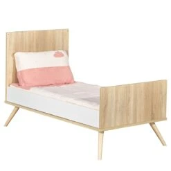 Seventies Little Big Bed 70x140 Chêne Doré De Sauthon Baby's Sweet Home -Bébés Fournitures Boutique 01124316 4