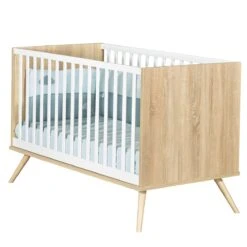 Seventies Little Big Bed 70x140 Chêne Doré De Sauthon Baby's Sweet Home -Bébés Fournitures Boutique 01124316 5