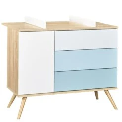 Seventies Dispositif à Langer Chêne Doré De Sauthon Baby's Sweet Home -Bébés Fournitures Boutique 01124322 3