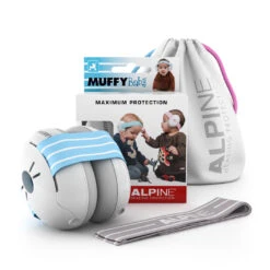 Casque Anti-bruit Muffy Baby Blue De Alpine -Bébés Fournitures Boutique 01132173 2