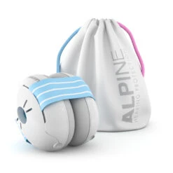 Casque Anti-bruit Muffy Baby Blue De Alpine -Bébés Fournitures Boutique 01132173 3