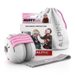 Casque Anti-bruit Muffy Baby Pink De Alpine -Bébés Fournitures Boutique 01132174 2