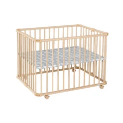 Parc Pliable Lucilee+ Petit Modèle Naturel Pois Gris De Geuther -Bébés Fournitures Boutique 01136347 3