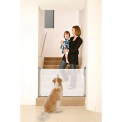 Barrière De Sécurité Rétractable 0-140 Cm Blanc De Dreambaby -Bébés Fournitures Boutique 01140818 4