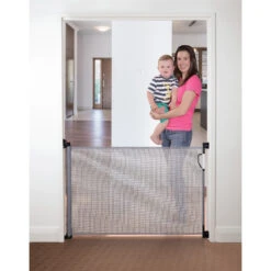 Barrière De Sécurité Rétractable 0-140 Cm Gris De Dreambaby 11 Barrière De Sécurité Rétractable 0-140 Cm Gris De Dreambaby -Bébés Fournitures Boutique 01140819 4