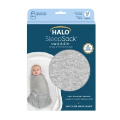 Lange D'emmaillotage 3 En 1 SleepSack® Gris 0-3 Mois De Halo -Bébés Fournitures Boutique 01145475 3