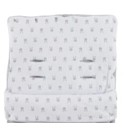 Nid D'ange Lapin Câlin Gris Taille Unique De P'tit Bisou -Bébés Fournitures Boutique 01147197 4