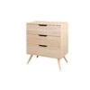 Sixties Commode 3 Tiroirs Bois De Sauthon Baby's Sweet Home -Bébés Fournitures Boutique 01148040 1
