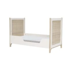 Océania Lit 60x120 Tressage Rotin Neige De Théo -Bébés Fournitures Boutique 01148522 6