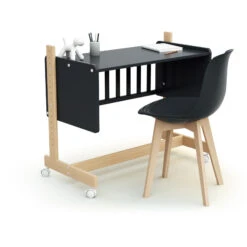 Berceau Cododo Confort Graphite Et Hêtre De AT4 -Bébés Fournitures Boutique 01149040 3