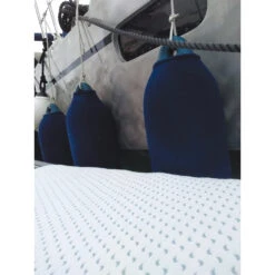 Matelas Bébé De Voyage Ocean Friendly Blanc/Bleu 60 X 120 Cm De Candide -Bébés Fournitures Boutique 01150395 5