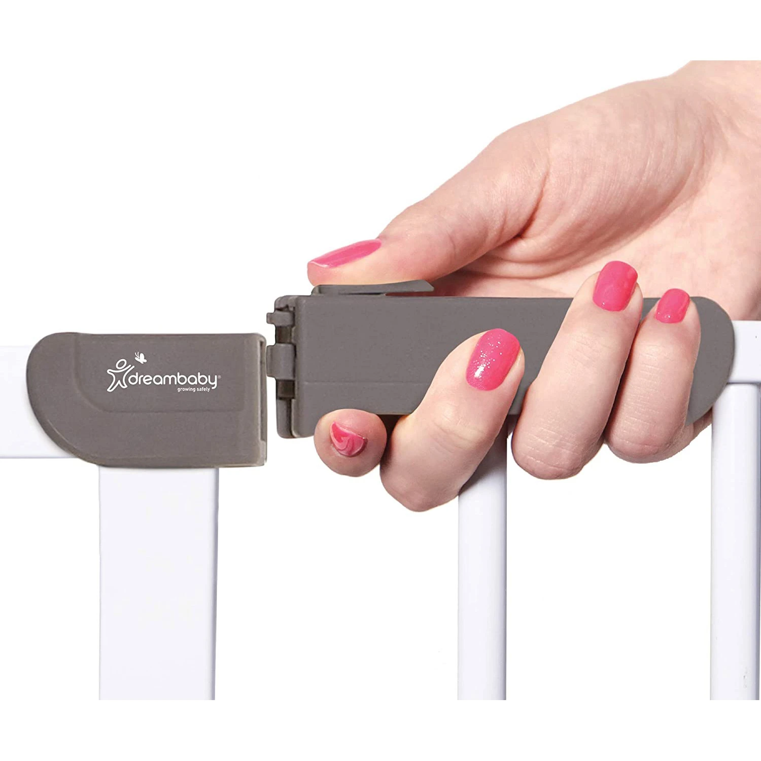 Barrière De Porte Ava 75/81 Cm Blanc De Dreambaby 5 Barrière De Porte Ava 75/81 Cm Blanc De Dreambaby – Image 3