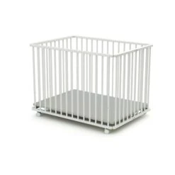 Parc Pliant En Bois Blanc De Formula Baby
