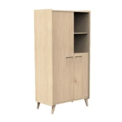 Arty Armoire 2 Portes Chêne Suave De Sauthon Baby's Sweet Home -Bébés Fournitures Boutique 01156299 3