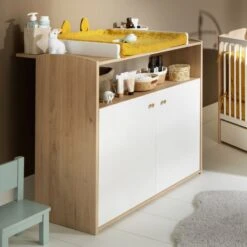 Alice Dispositif à Langer Commode Blanc De Sauthon Baby's Sweet Home -Bébés Fournitures Boutique 01159572 4