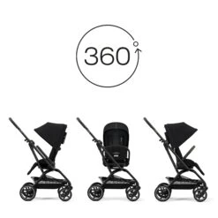 Poussette Eezy S Twist+ 2 Black Moon/Black De CYBEX 14 Poussette Eezy S Twist+ 2 Black Moon/Black De CYBEX -Bébés Fournitures Boutique 01163004 3