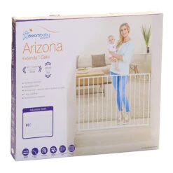 Barrière De Sécurité Arizona Extenda Blanc De Dreambaby -Bébés Fournitures Boutique 01164370 6