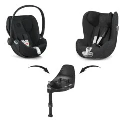 Siège Auto Sirona Z2 I-Size Deep Black De CYBEX -Bébés Fournitures Boutique 01164394 5