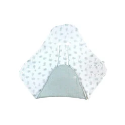 Mix & Match Couverture Promenade Mousseline Bio Safari Sauge De Noukies -Bébés Fournitures Boutique 01165105 5