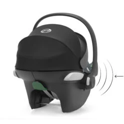 Trio Poussette Talos S + Aton B2 + Adaptateurs Deep Black De CYBEX -Bébés Fournitures Boutique 01165809 7