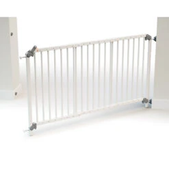 Barrière De Sécurité Ultra-Extensible WEBABY Blanc & Gris De AT4 -Bébés Fournitures Boutique 01166762 3