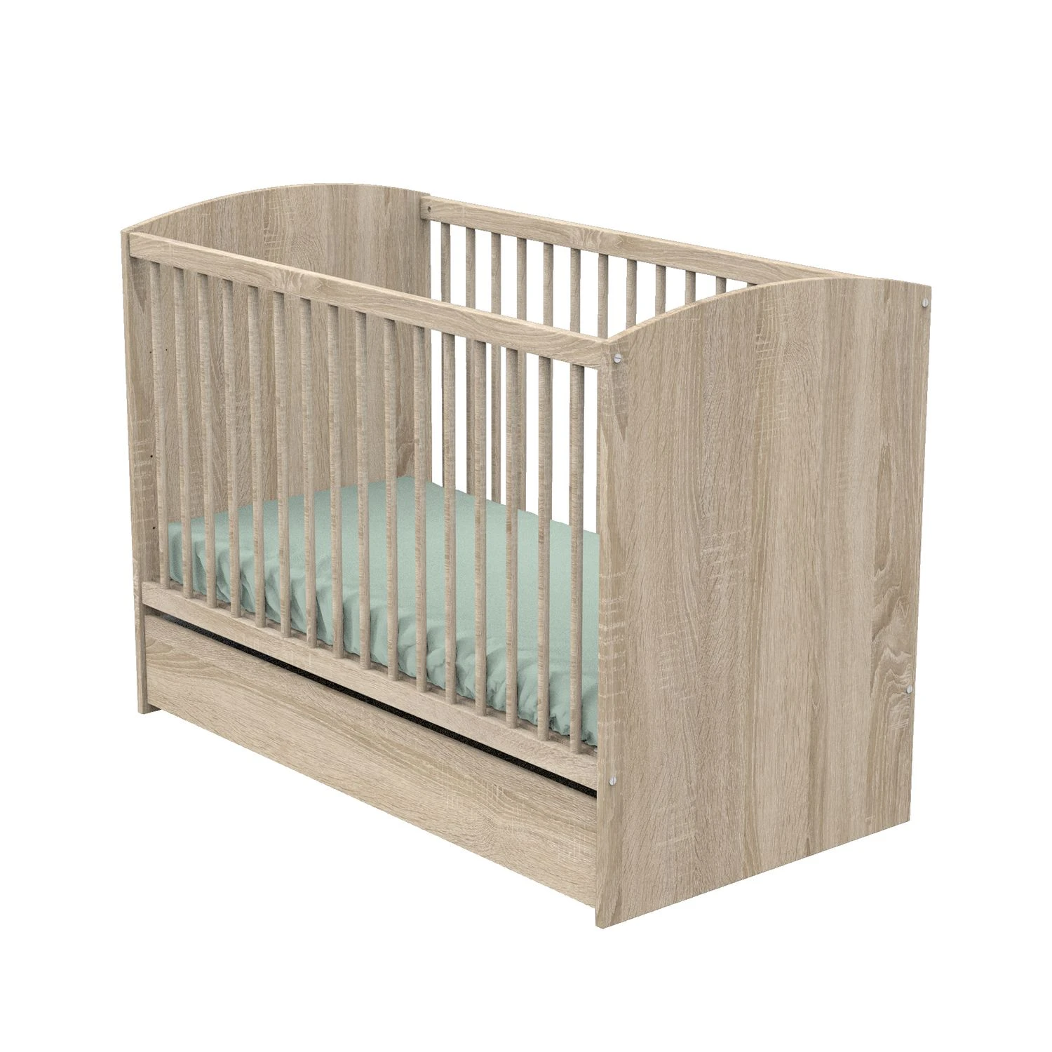 Access Tiroir De Lit 60x120 Bois De Sauthon Baby's Sweet Home 4 Access Tiroir De Lit 60x120 Bois De Sauthon Baby's Sweet Home – Image 2