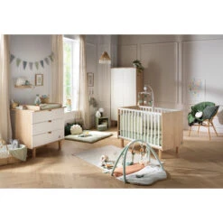 Solène Armoire 2 Portes Blanc De Sauthon Baby's Sweet Home -Bébés Fournitures Boutique 01169830 4