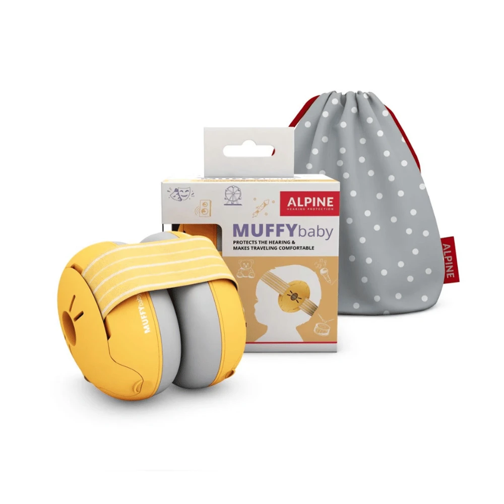 Casque Anti-bruit Muffy Baby Jaune De Alpine 7 Casque Anti-bruit Muffy Baby Jaune De Alpine – Image 5