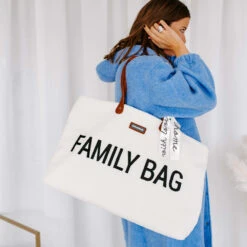 Teddy Family Bag Ecru De Childhome -Bébés Fournitures Boutique 01172204 8