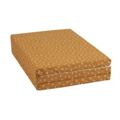 Matelas Bébé Pliant 3 Parties Camel Fleuri 60 X 120 Cm De Candide -Bébés Fournitures Boutique 01173101 5