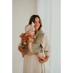 Écharpe De Portage Extensible Tricot-Slen Bambou Bio Khaki De Babylonia 10 Écharpe De Portage Extensible Tricot-Slen Bambou Bio Khaki De Babylonia -Bébés Fournitures Boutique 01173246 4