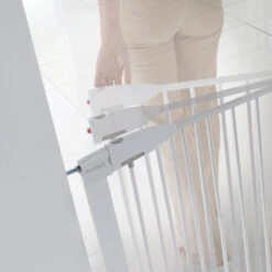 Barrière De Sécurité Easy Loc Blanche De Munchkin -Bébés Fournitures Boutique 01174239 3