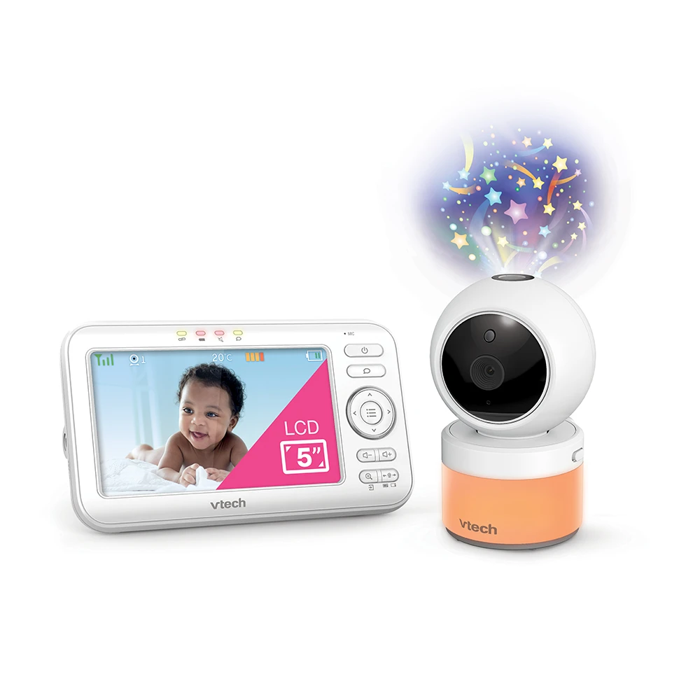 BM5463 Babyphone Video Lightshow Blanc De Vtech 4 BM5463 Babyphone Video Lightshow Blanc De Vtech – Image 2