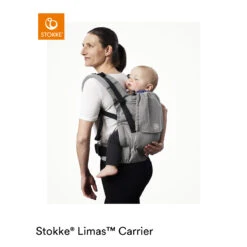 Porte-bébé Limas™ Flex Ardoise Florale De Stokke® -Bébés Fournitures Boutique 10526438 1
