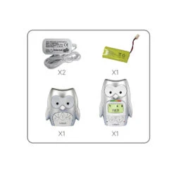 Babyphone BM2300 Hibou Family Gris De Vtech -Bébés Fournitures Boutique 68508000 2