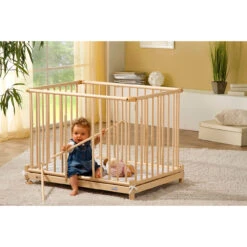 Parc Euro Scandinave Naturel / Blanc De Geuther -Bébés Fournitures Boutique 78263680 4