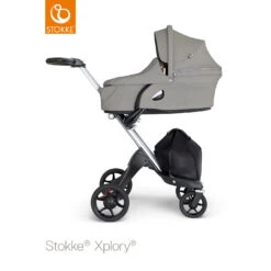 Nacelle Xplory V6 Noir Mélangé De Stokke® -Bébés Fournitures Boutique 80330086 1